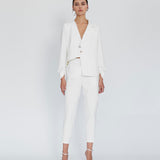 Arya Blazer Jacket White