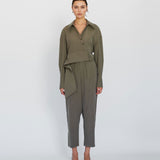 Flow Khaki Cupro Shirt