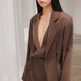 Multi Connect Brown Blazer