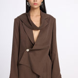 Multi Connect Brown Blazer