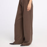 Loose Brown Maxi Pants