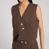 Ixir Brown Vest