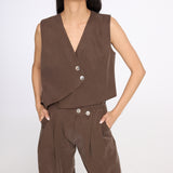 Ixir Brown Vest
