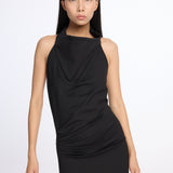 Open Back Midi Dress