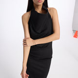 Open Back Midi Dress