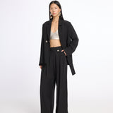 Loose Black Maxi Pants