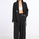 Loose Black Maxi Pants