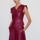 Concrete Red Bustier
