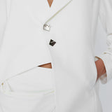 Arya Blazer Jacket White