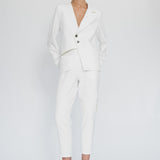 Arya Blazer Jacket White