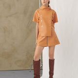 Vivere Top Leather