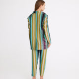 Gaia Striped Oversize Jacket