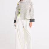 Cozy Neon Knit Top