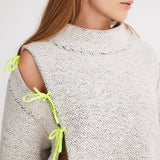 Cozy Neon Knit Top