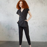Vega Black Jumpsuit