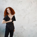 Vega Black Jumpsuit