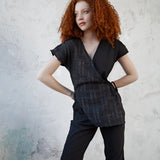 Vega Black Jumpsuit