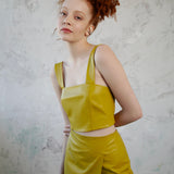 Orion Leather Bustier
