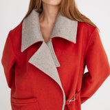 Origin Wool Coat Reversible