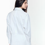 Eddy White Shirt Dress