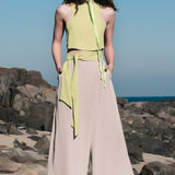 Sand Loose Pants Ecru