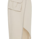 Wrap Midi Skirt