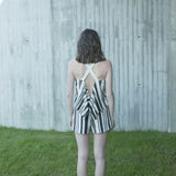 Striped Short Skirt