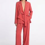 Loose Coral Maxi Pants