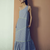 Janset Striped Maxi Dress