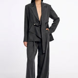 Loose Smoke Maxi Pants