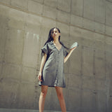 Island Linen Shirt Dress