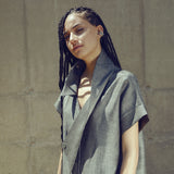 Island Linen Shirt Dress