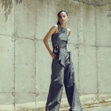 Wrap Around Linen Top
