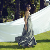 Janset Linen Maxi Dress
