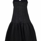 Puff Midi Dress