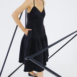 Puff Midi Dress