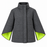 Sate Wool Puff Coat