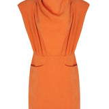 Cupro Mini Dress Oranj