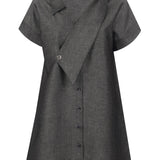 Island Linen Shirt Dress