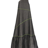 Janset Linen Maxi Dress