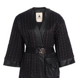 Vega Puff Kimono Coat