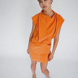 Cupro Mini Dress Oranj