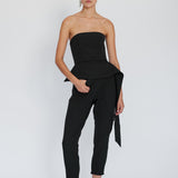 Flow Black Bustier