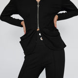 Corset Stretch-Jersey Leggings