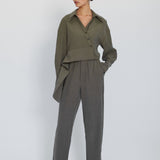 Flow Khaki Cupro Shirt