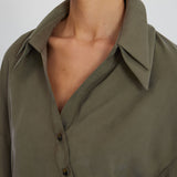 Flow Khaki Cupro Shirt