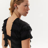 Fringe Crop Top