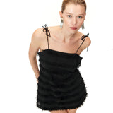 Fringe Mini Dress