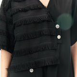 Fringey Loose Shirt