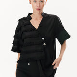 Fringey Loose Shirt